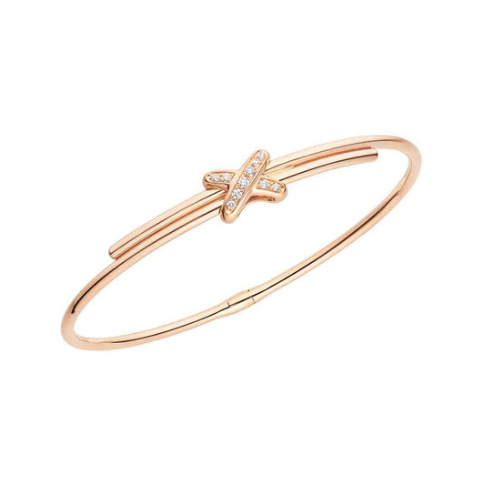 ¡®Veyra Jewelry¡¯JEUX DE BRACELET PINK GOLD DIAMONDS