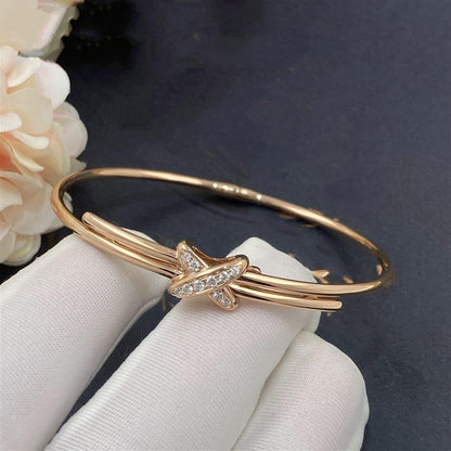 ¡®Veyra Jewelry¡¯JEUX DE BRACELET PINK GOLD DIAMONDS
