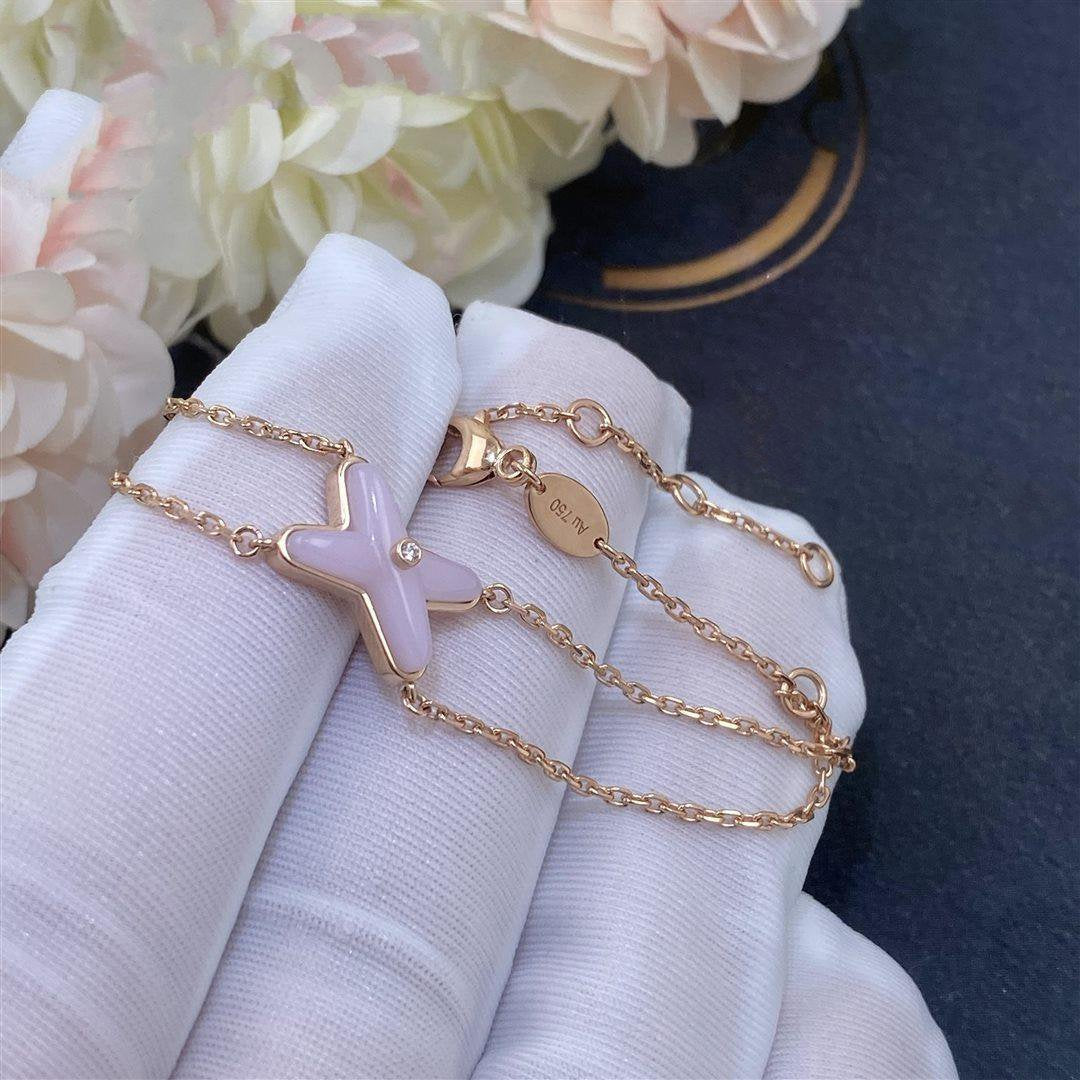 ¡®Veyra Jewelry¡¯JEUX BRACELET PINK MOP PINK GOLD 1 DIAMOND