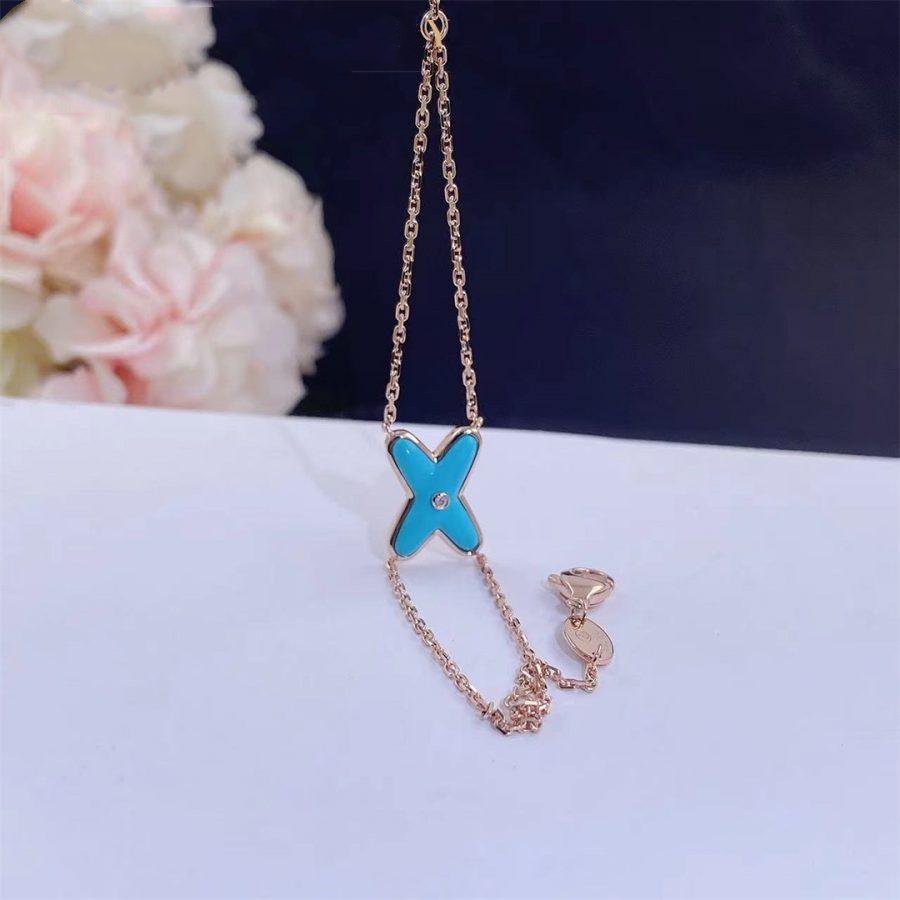 ¡®Veyra Jewelry¡¯JEUX BRACELET TURQUOISE PINK GOLD 1 DIAMOND