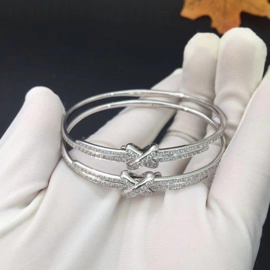 ¡®Veyra Jewelry¡¯JEUX DE BRACELET DIAMONDS SILVER