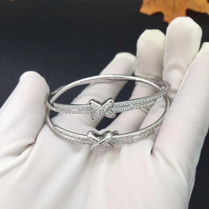 ¡®Veyra Jewelry¡¯JEUX DE BRACELET DIAMONDS SILVER