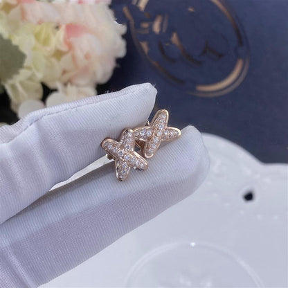 ¡®Veyra Jewelry¡¯JEUX DE PINK GOLD DIAMOND EARRINGS