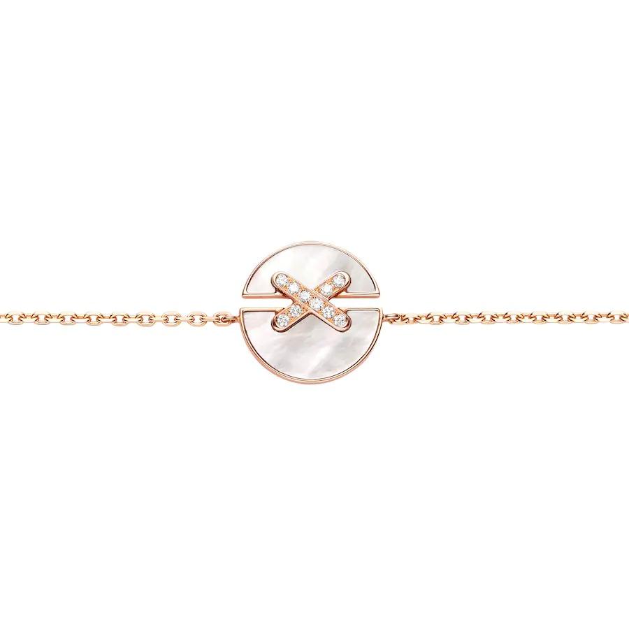 ¡®Veyra Jewelry¡¯JEUX DE BRACELET MOP PINK GOLD DIAMONDS