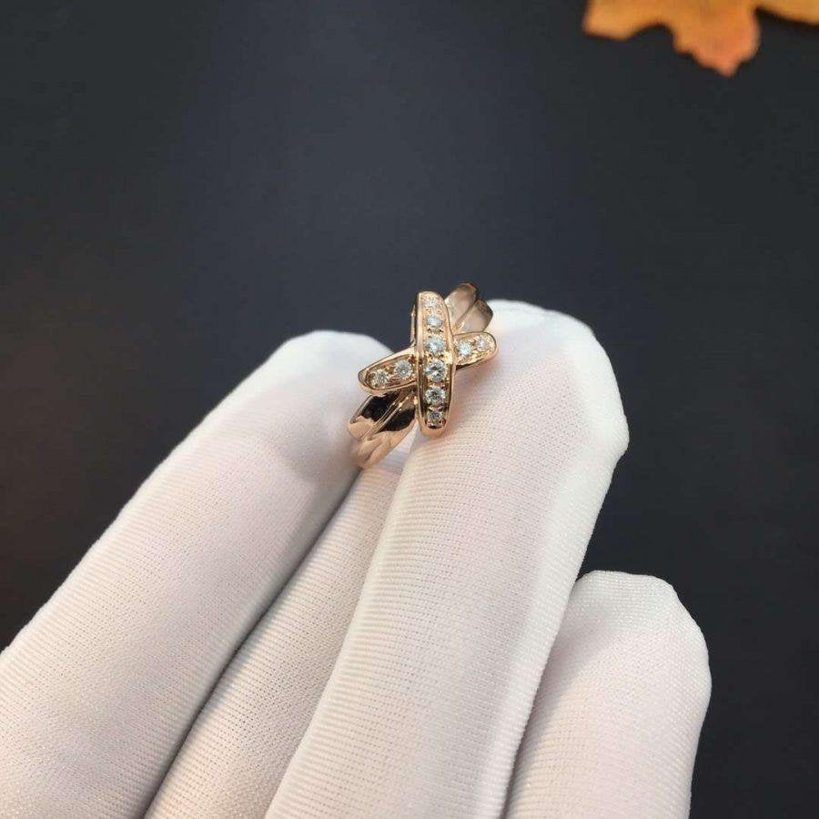 ¡®Veyra Jewelry¡¯JEUX DE PINK GOLD DIAMOND RING