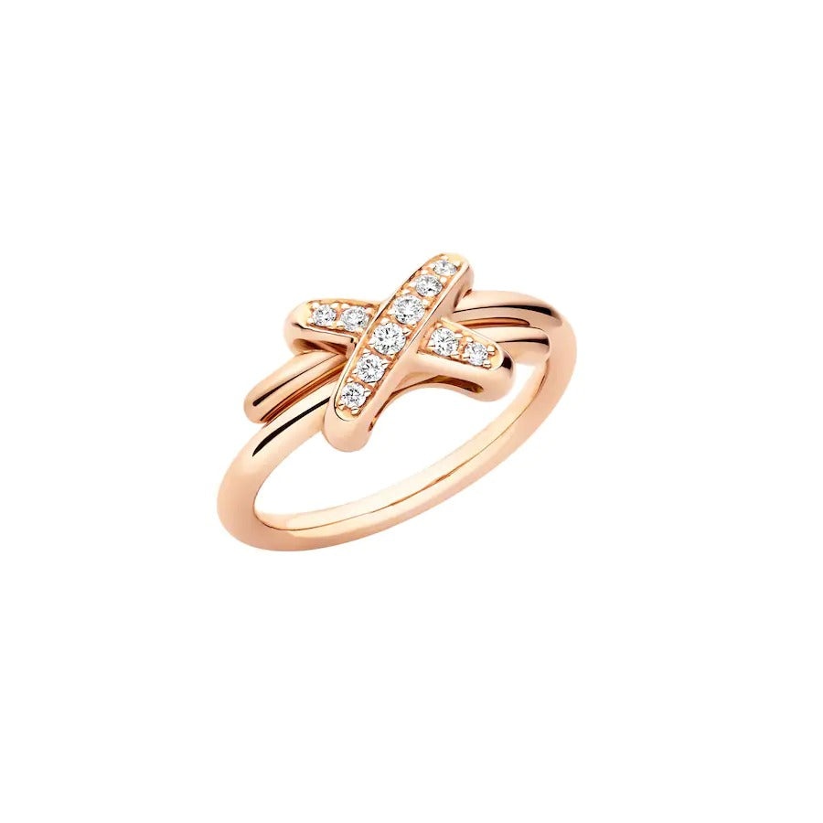 ¡®Veyra Jewelry¡¯JEUX DE PINK GOLD DIAMOND RING