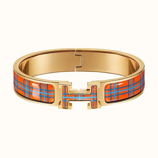 ¡®Veyra Jewelry¡¯H TARTAN BRACELET 12MM