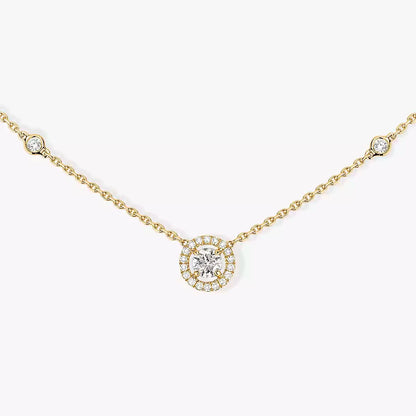 [Veyra Jewelry]Diamond Necklace 0,20ct Brilliant Shape Joy