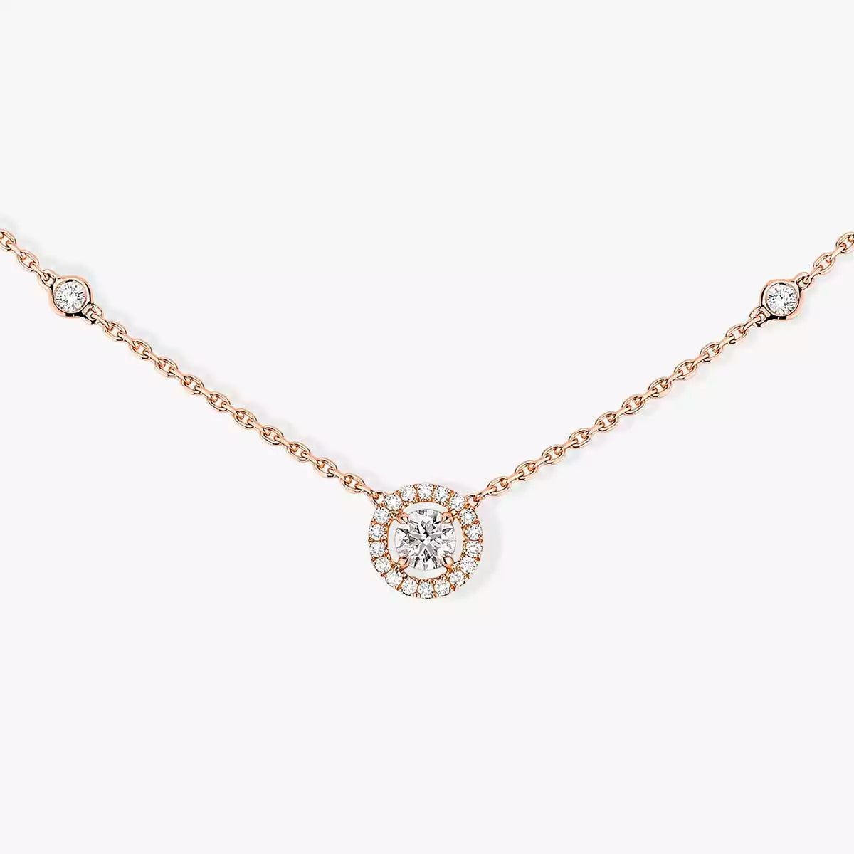 [Veyra Jewelry]Diamond Necklace 0,20ct Brilliant Shape Joy