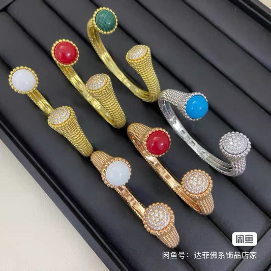 [Veyra Jewelry] Jin Cai Jewellery Open-Ended Bangle