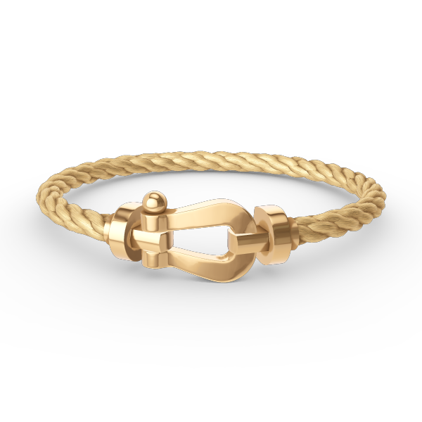¡®Veyra Jewelry¡¯FORCE LARGE HORSESHOE NO DIAMOND BRACELET GOLD