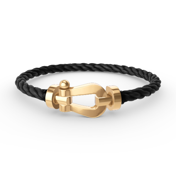 ¡®Veyra Jewelry¡¯FORCE LARGE HORSESHOE NO DIAMOND BRACELET GOLD