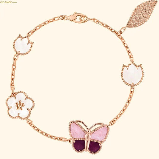 [Veyra Jewelry]26 NEW CLOVER LUCKY LIGHT PURPLE SET