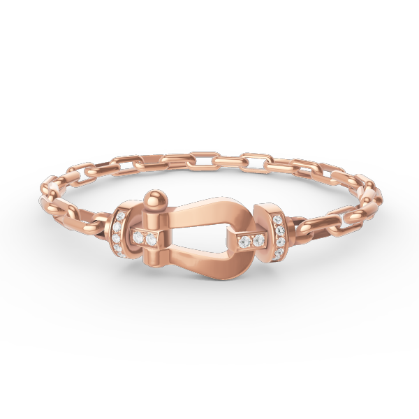 ¡®Veyra Jewelry¡¯FORCE LARGE HORSESHOE CLASP  METAL BRACELET