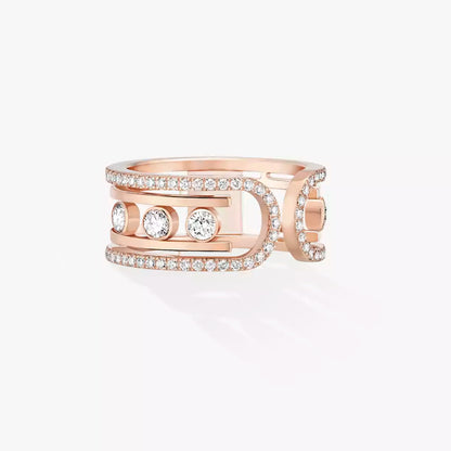 [Veyra Jewelry]Move 10th Diamond Ring in Gold