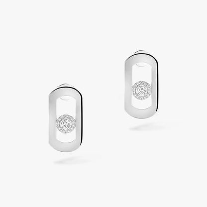 [Veyra Jewelry]So Move Diamond Earrings in Yellow Gold