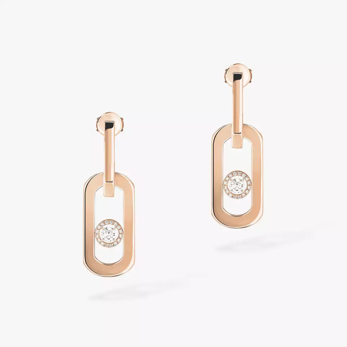 [Veyra Jewelry]So Move XL Diamond Pendant Earrings