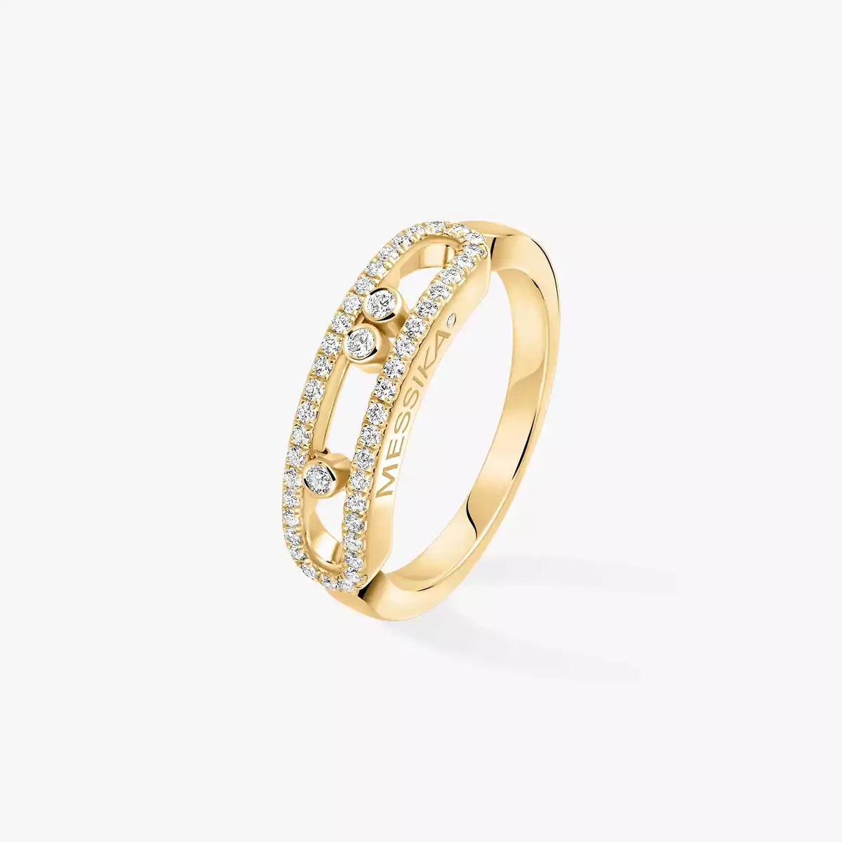 [Veyra Jewelry] Baby Move Gold Diamond Pave_ Ring