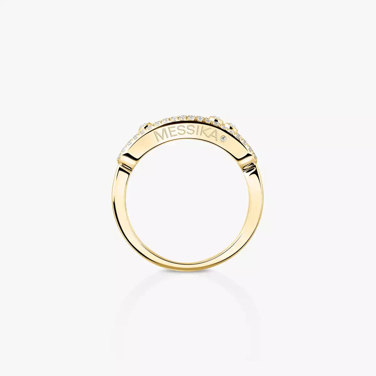 [Veyra Jewelry] Baby Move Gold Diamond Pave_ Ring