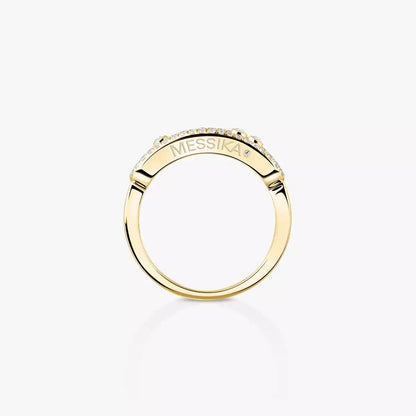 [Veyra Jewelry] Baby Move Gold Diamond Pave_ Ring