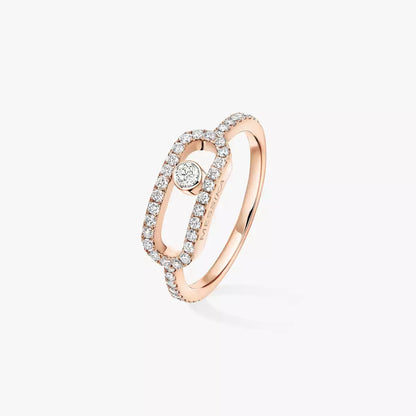 [Veyra Jewelry]Move Uno Diamond Ring in Gold