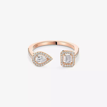 [Veyra Jewelry]My Twin Toi Gold Diamond Ring