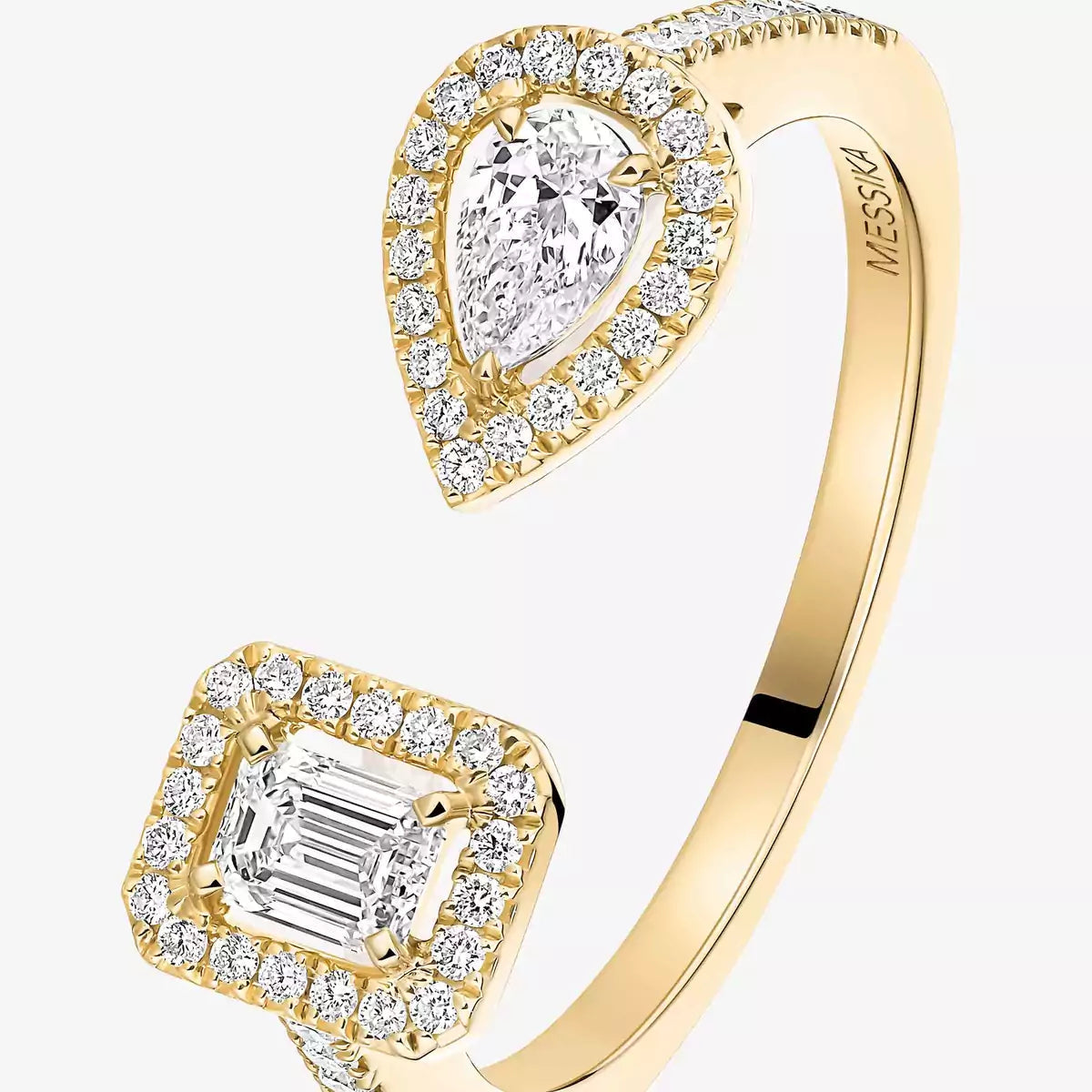 [Veyra Jewelry]My Twin Toi Gold Diamond Ring