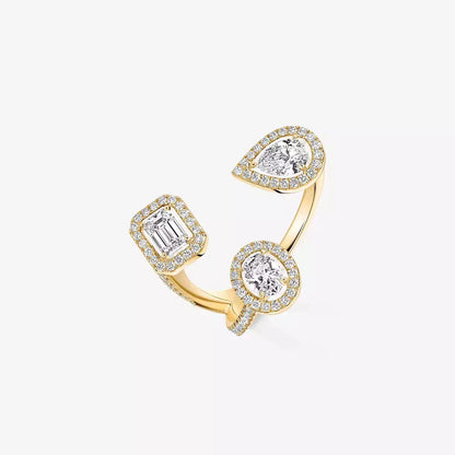 [Veyra Jewelry] Diamond Ring 0,25ct My Twin Trilogy