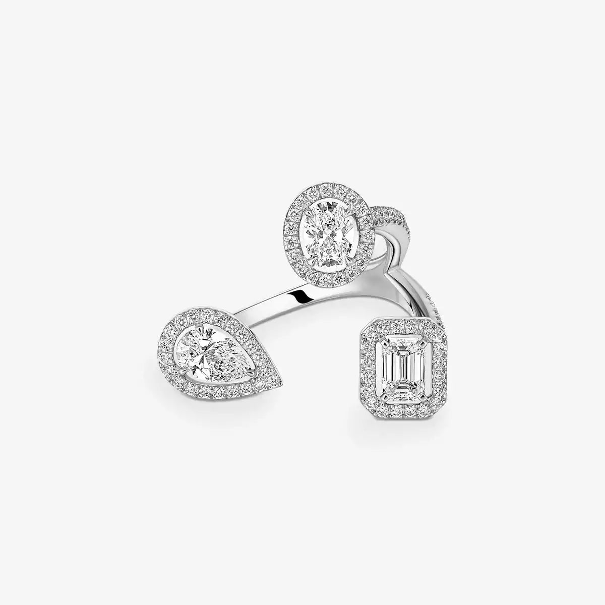 [Veyra Jewelry] Diamond Ring 0,25ct My Twin Trilogy