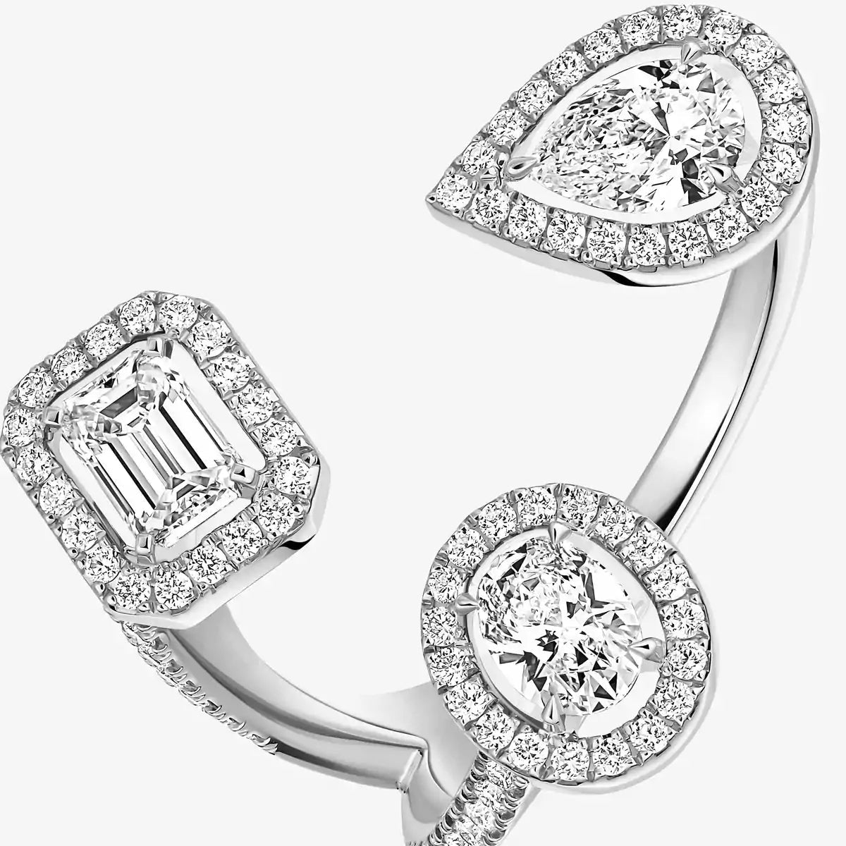 [Veyra Jewelry] Diamond Ring 0,25ct My Twin Trilogy
