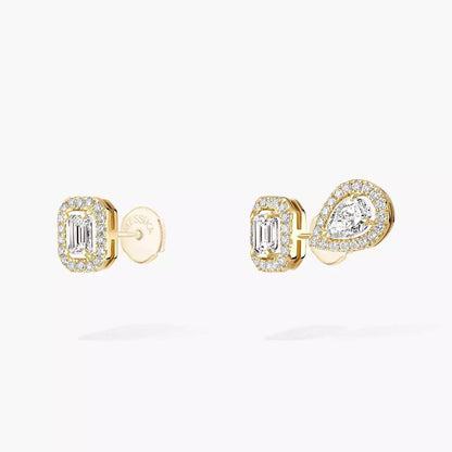 [Veyra Jewelry]Diamond Earrings 0,10ct My Twin 1+2