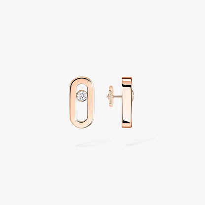 [Veyra Jewelry]Move Uno Diamond Stud Earrings