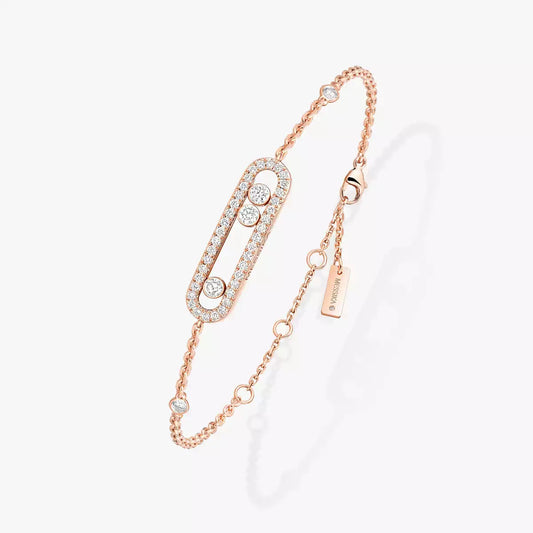 [Veyra Jewelry]Pavé Baby Move Diamond Bracelet