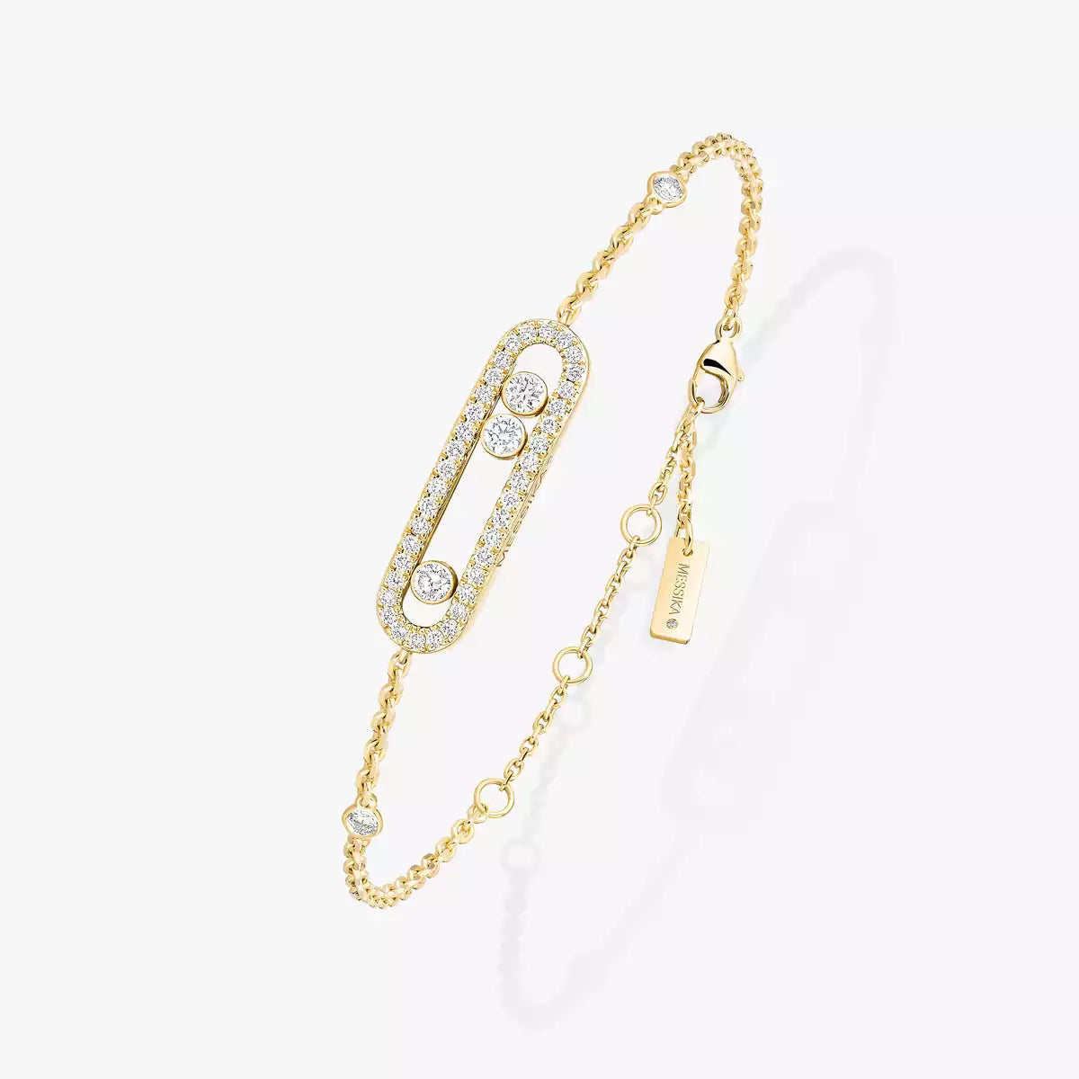 [Veyra Jewelry]Pavé Baby Move Diamond Bracelet