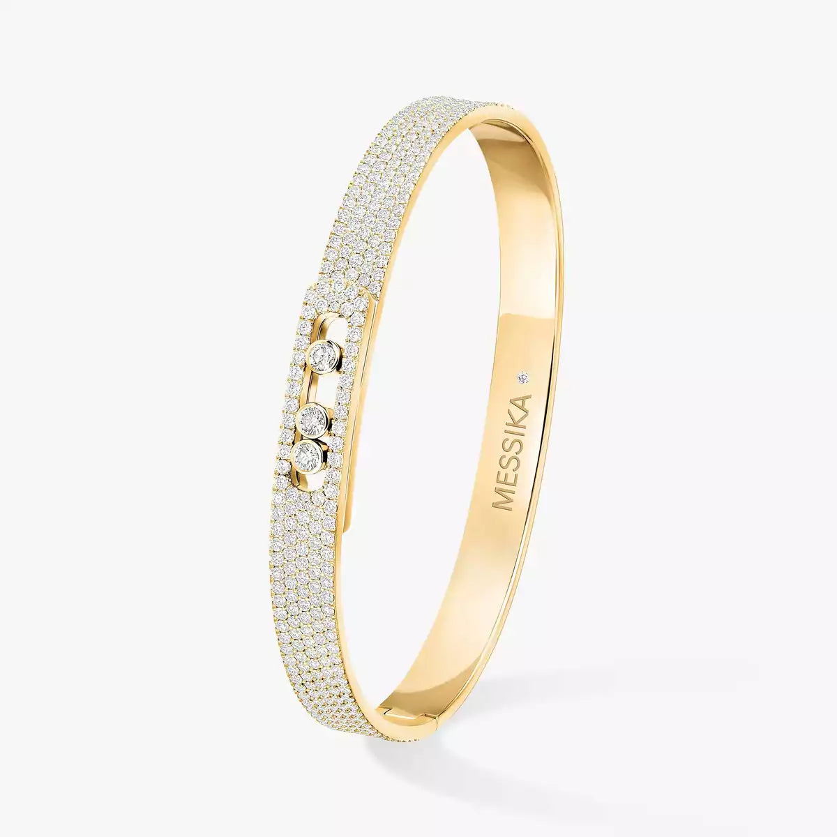 [Veyra Jewelry]Move Noa Full Pavé Diamond Bangle Bracelet