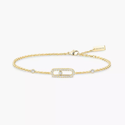 [Veyra Jewelry]Move Uno Diamond Bracelet