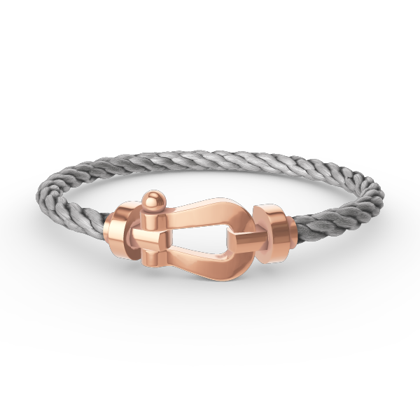 ¡®Veyra Jewelry¡¯FORCE LARGE HORSESHOE NO DIAMOND BRACELET ROSE GOLD