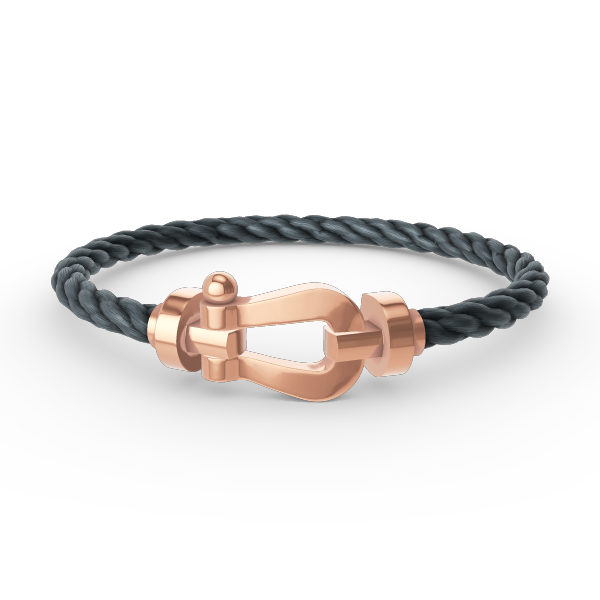 ¡®Veyra Jewelry¡¯FORCE LARGE HORSESHOE NO DIAMOND BRACELET ROSE GOLD