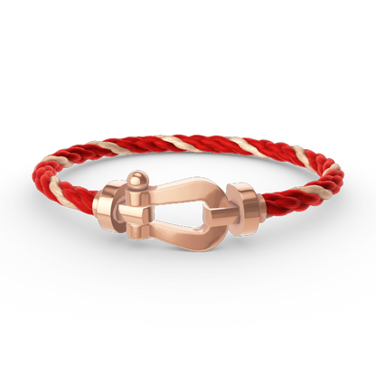¡®Veyra Jewelry¡¯FORCE LARGE HORSESHOE NO DIAMOND BRACELET ROSE GOLD