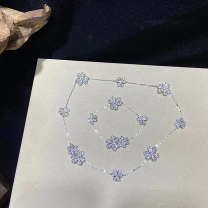 ¡®Veyra Jewelry¡¯FRIVOLE SILVER 5 FLOWERS BRACELET
