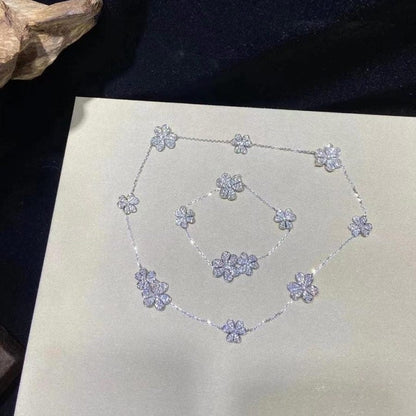 ¡®Veyra Jewelry¡¯FRIVOLE SILVER 5 FLOWERS BRACELET