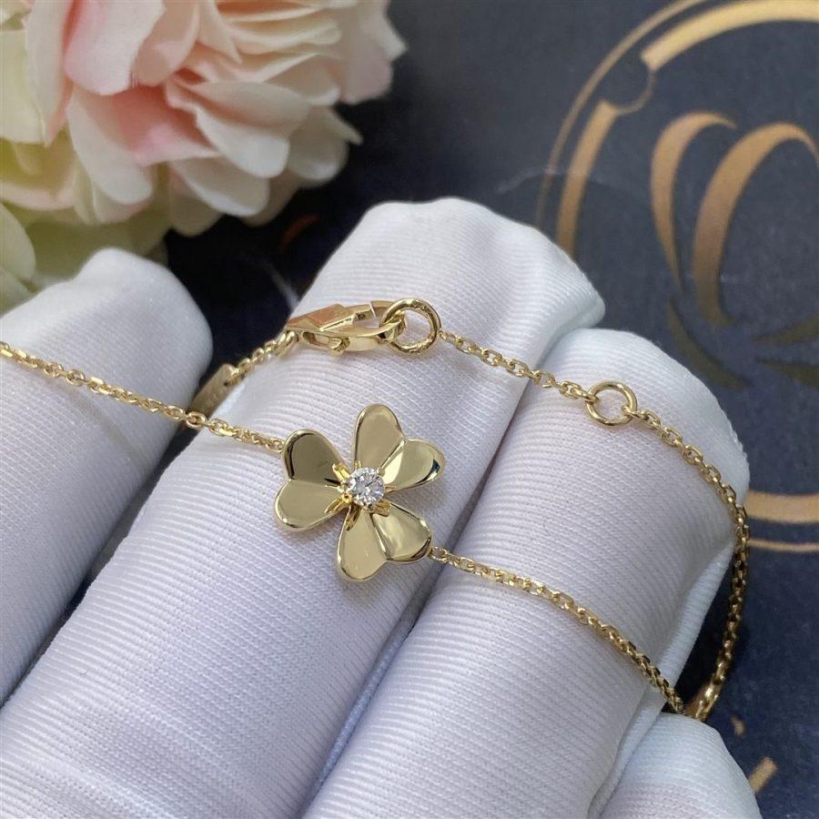 ¡®Veyra Jewelry¡¯FRIVOLE GOLD FLOWER BRACELET