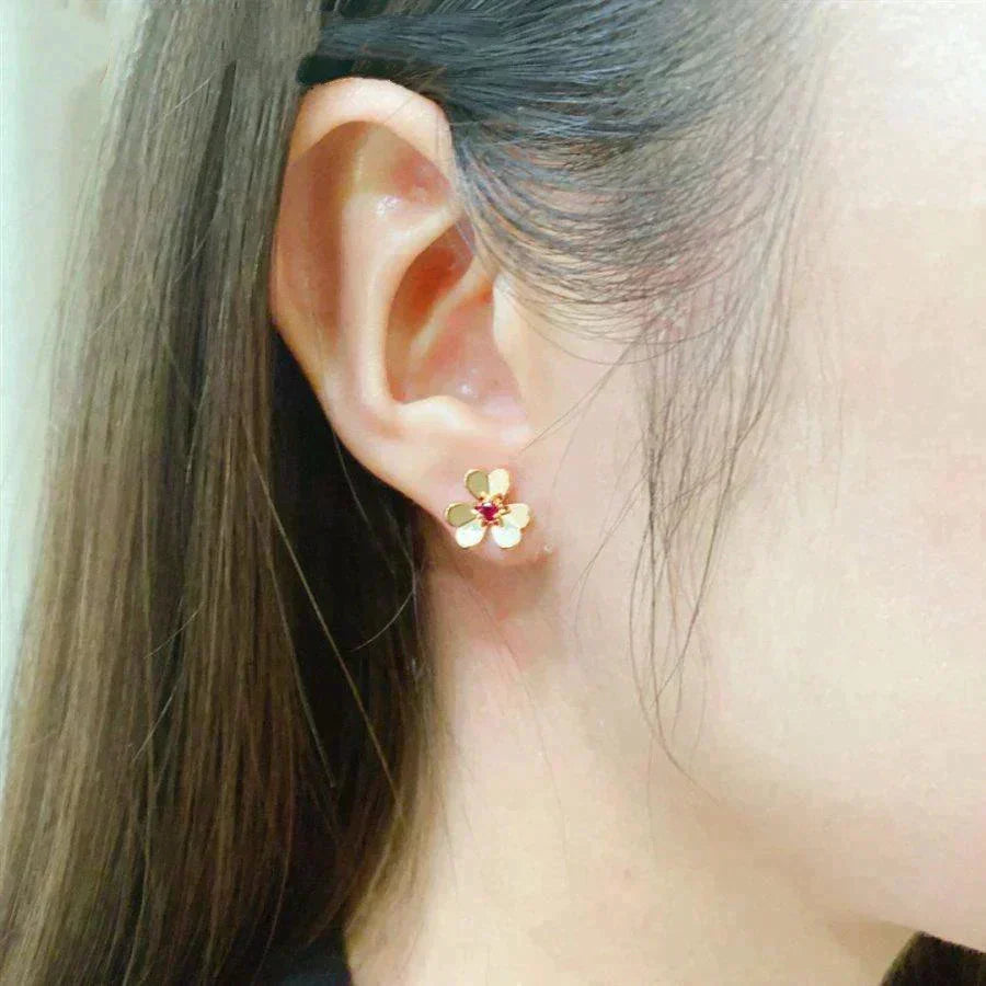 ¡®Veyra Jewelry¡¯FRIVOLE  FLOWER PINK EARRINGS