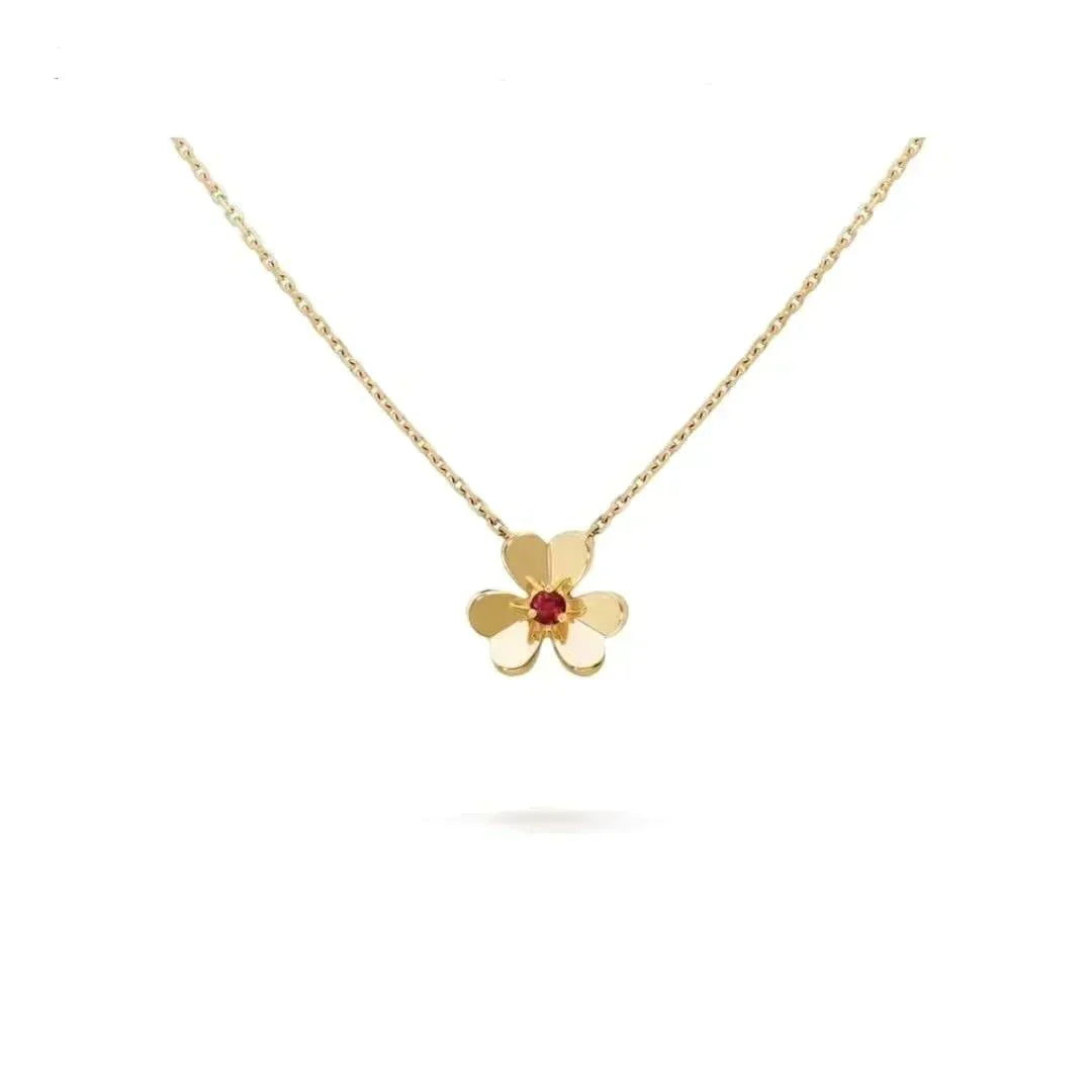 ¡®Veyra Jewelry¡¯FRIVOLE GOLD FLOWER NECKLACE