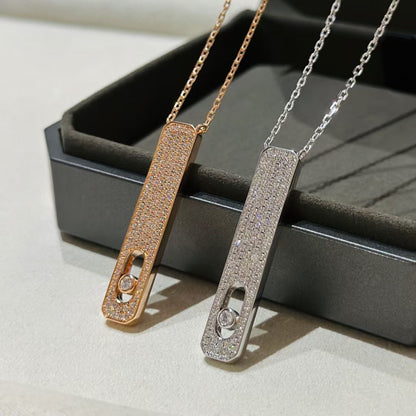 [Veyra Jewelry]MY FIRST DIAMOND PAVED NECKLACE