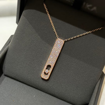 [Veyra Jewelry]MY FIRST DIAMOND PAVED NECKLACE