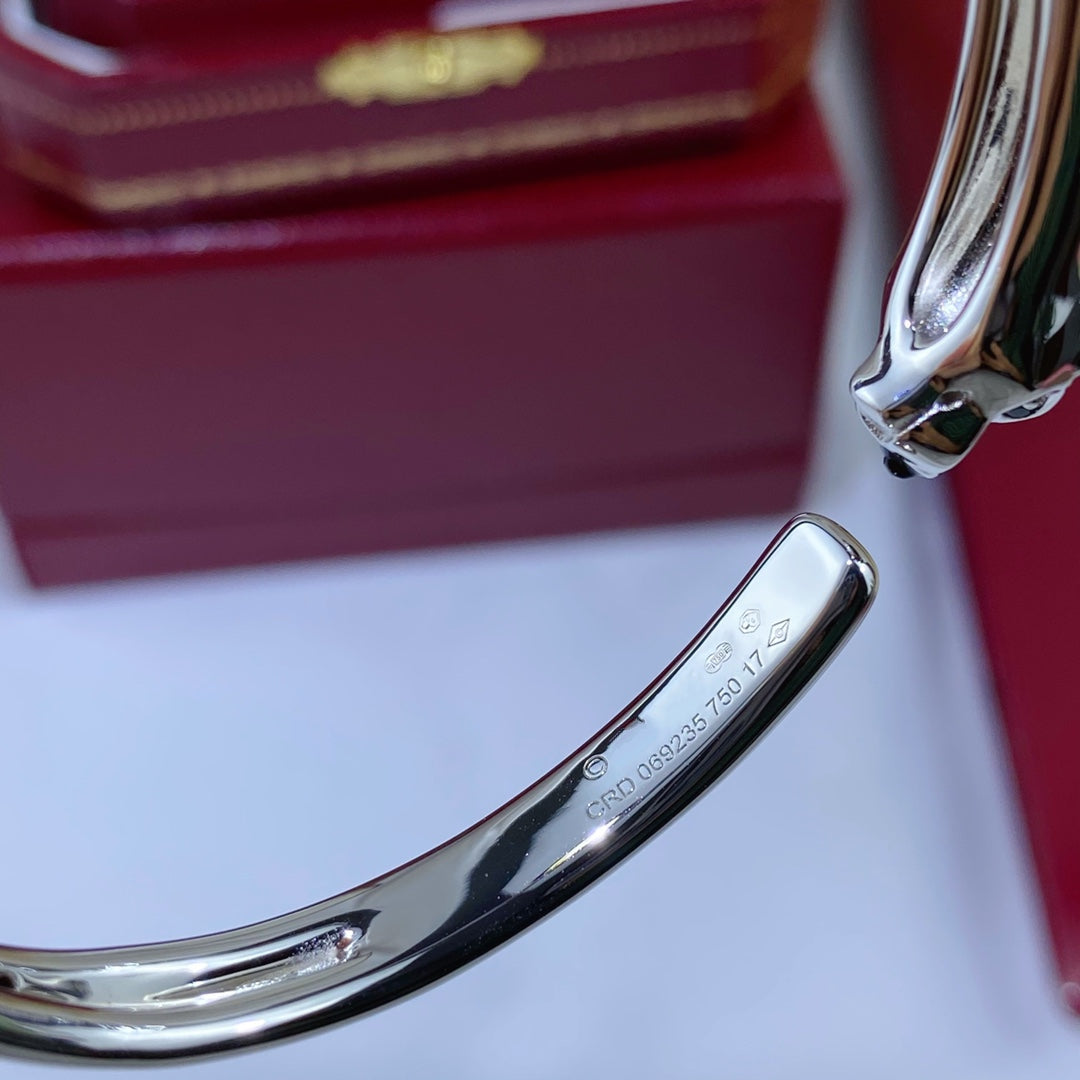 ¡®Veyra Jewelry¡¯PANTHERE SILVER OPEN BRACELET