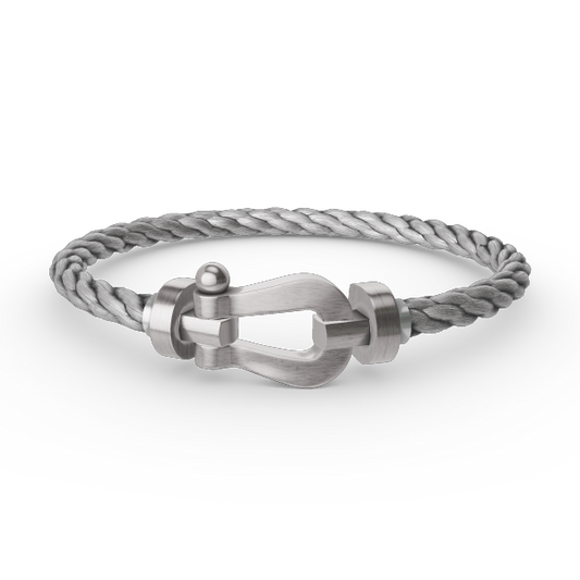 ¡®Veyra Jewelry¡¯FORCE LARGE HORSESHOE NO DIAMOND BRACELET SILVER