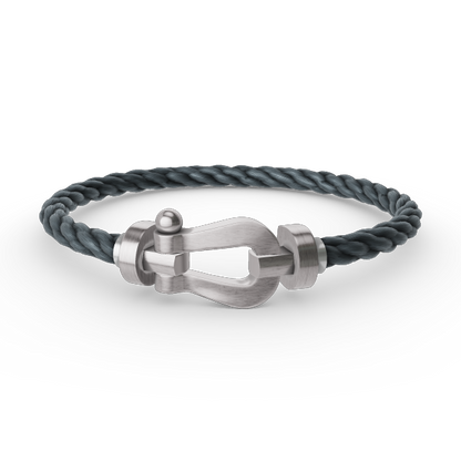 ¡®Veyra Jewelry¡¯FORCE LARGE HORSESHOE NO DIAMOND BRACELET SILVER