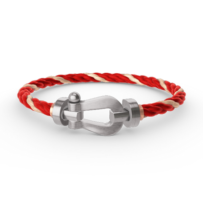 ¡®Veyra Jewelry¡¯FORCE LARGE HORSESHOE NO DIAMOND BRACELET SILVER